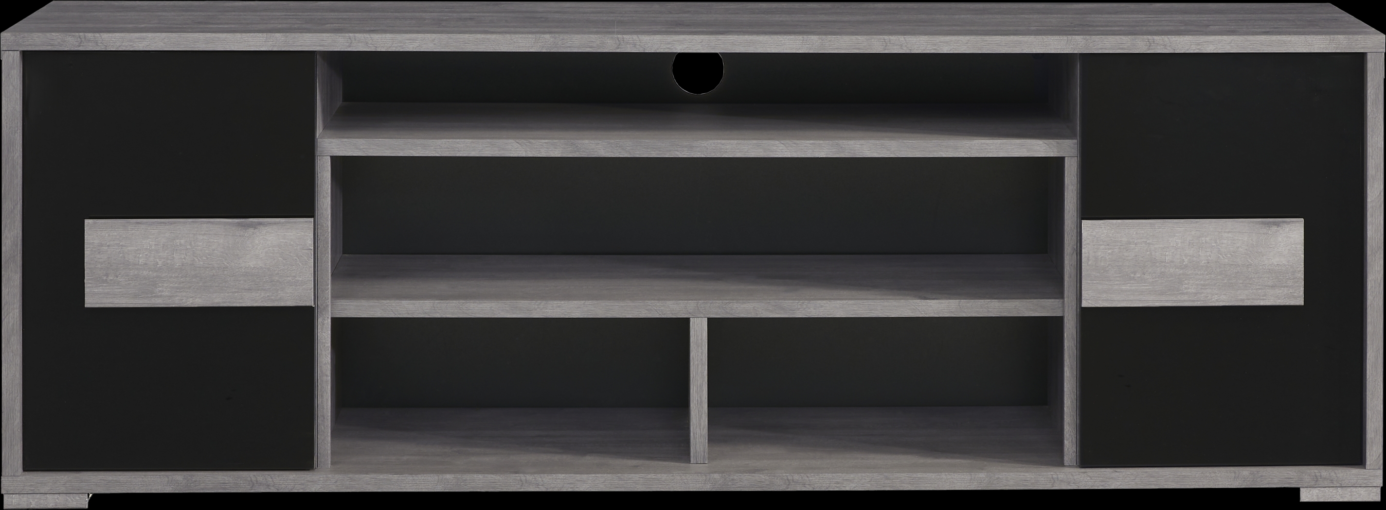 Studio Place Black 78 in. Console - Thumbnail - Image 1