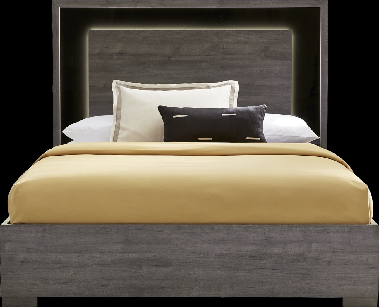 Studio Place Dark Gray 5 Pc King Bedroom - Thumbnail - Image 2