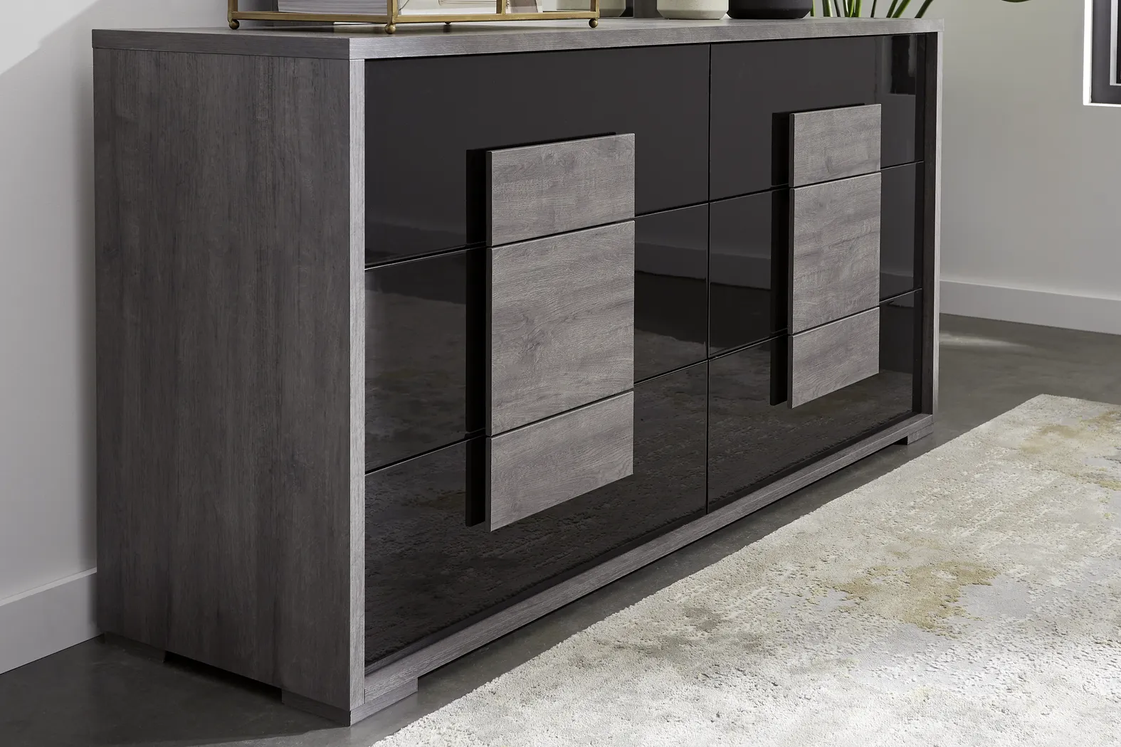 Studio Place Dark Gray Dresser - Thumbnail - Image 4