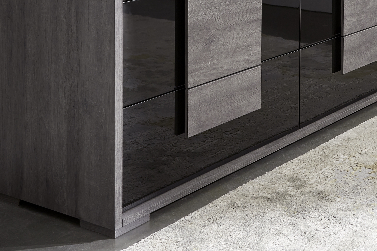 Studio Place Dark Gray 5 Pc King Panel Bedroom - Thumbnail - Image 8