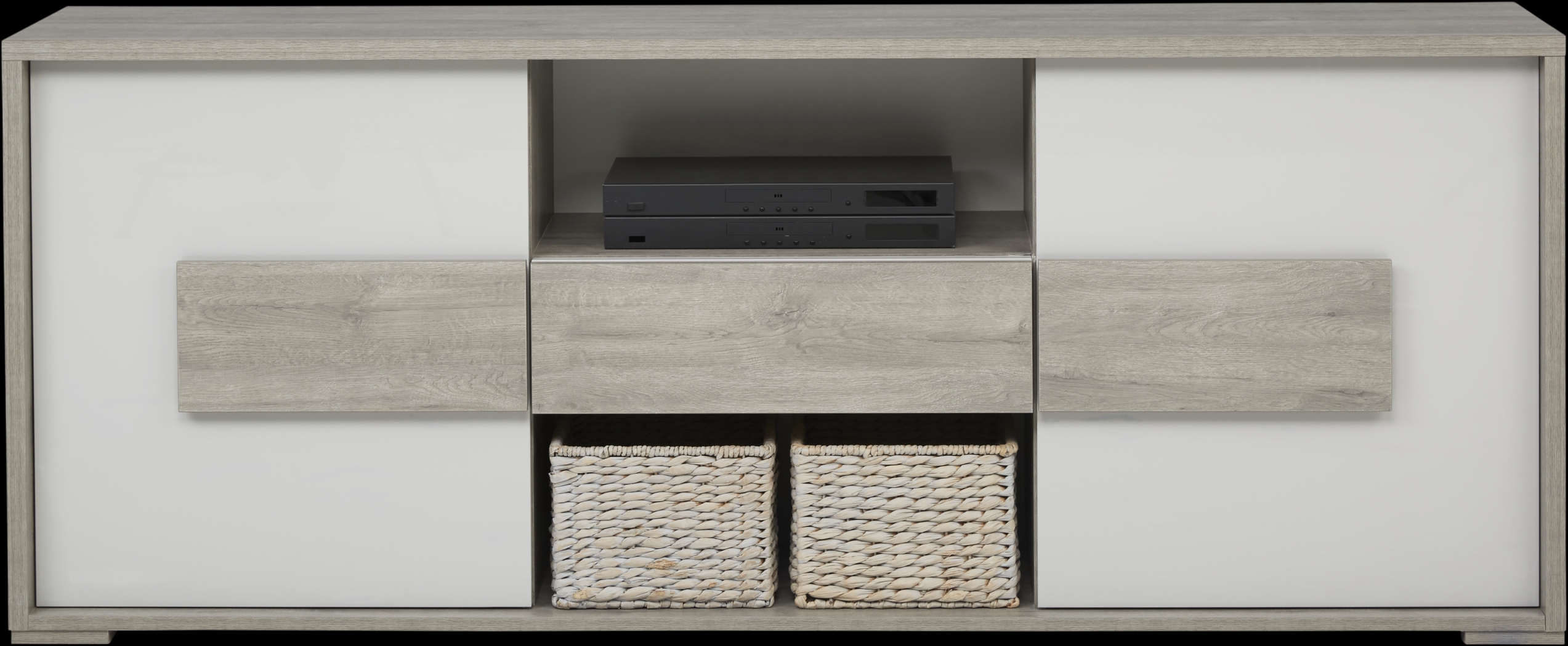 Studio Place Gray 74 in. Console - Thumbnail - Image 3