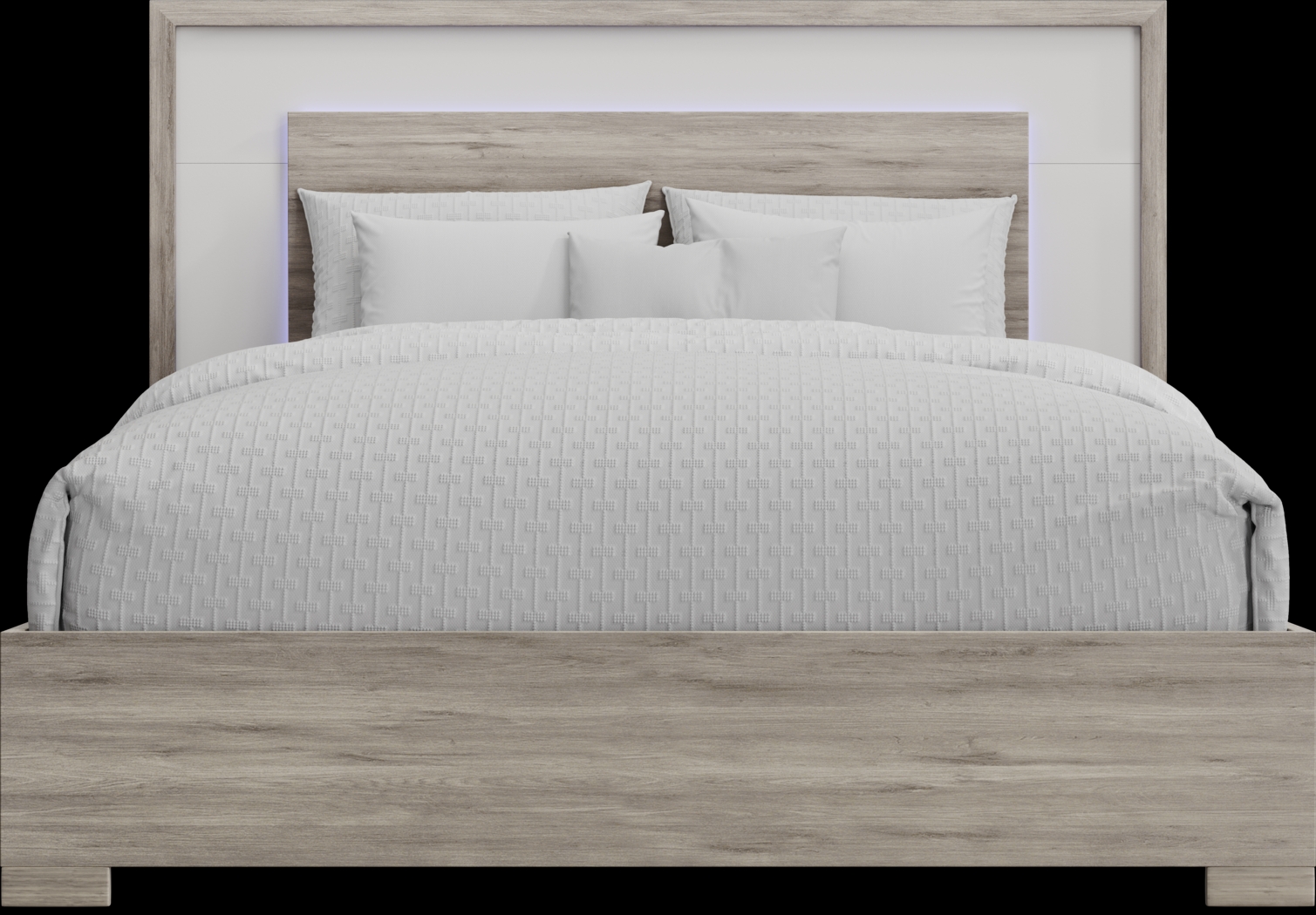 Studio Place Silver 5 Pc Queen Panel Bedroom - Thumbnail - Image 3