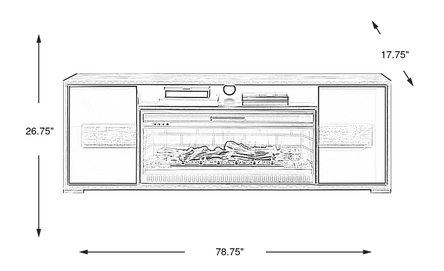 Dimension Image. Please refer to the Dimension Tab on this page for dimension details.
