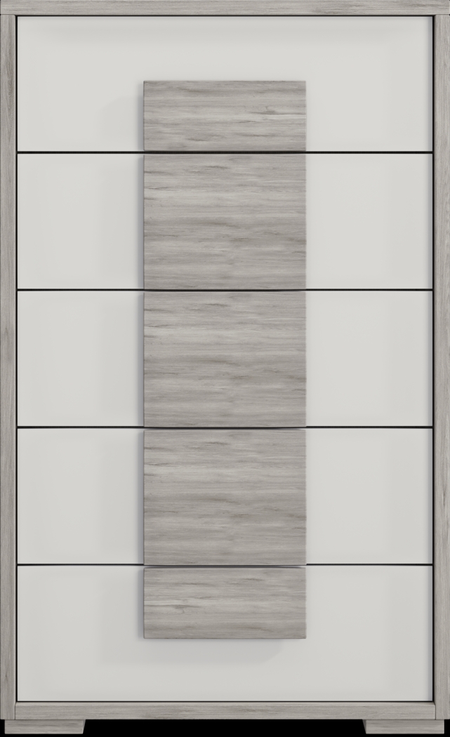 Studio Place Silver 5 Pc King Bedroom - Thumbnail - Image 5