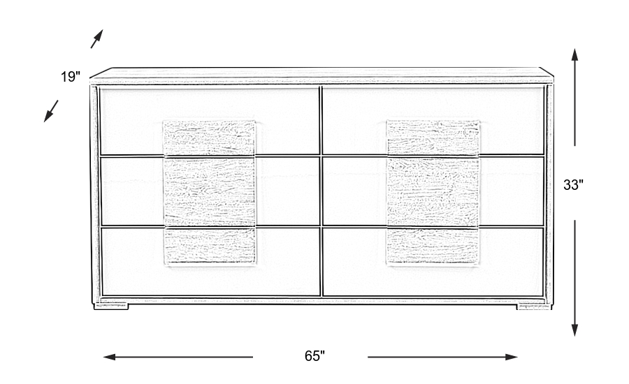 Dimension Image. Please refer to the Dimension Tab on this page for dimension details.