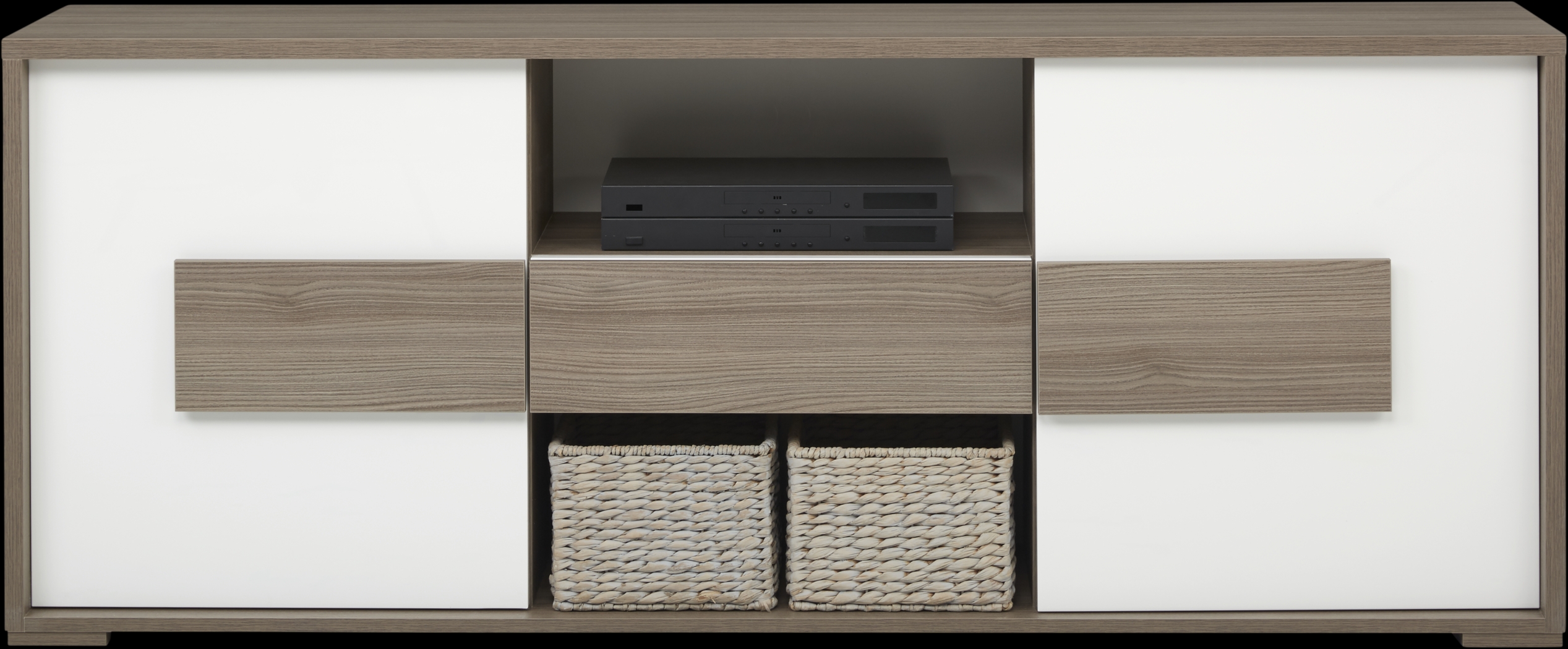 Studio Place Taupe 74 in. Console - Thumbnail - Image 3