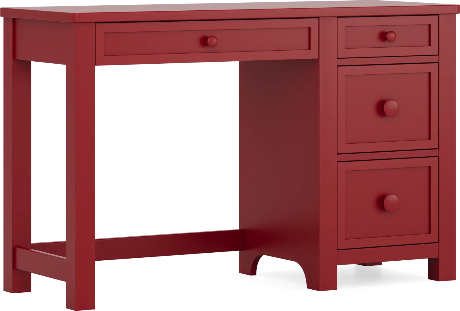 Kids Studious Red Desk - Thumbnail - Image 2