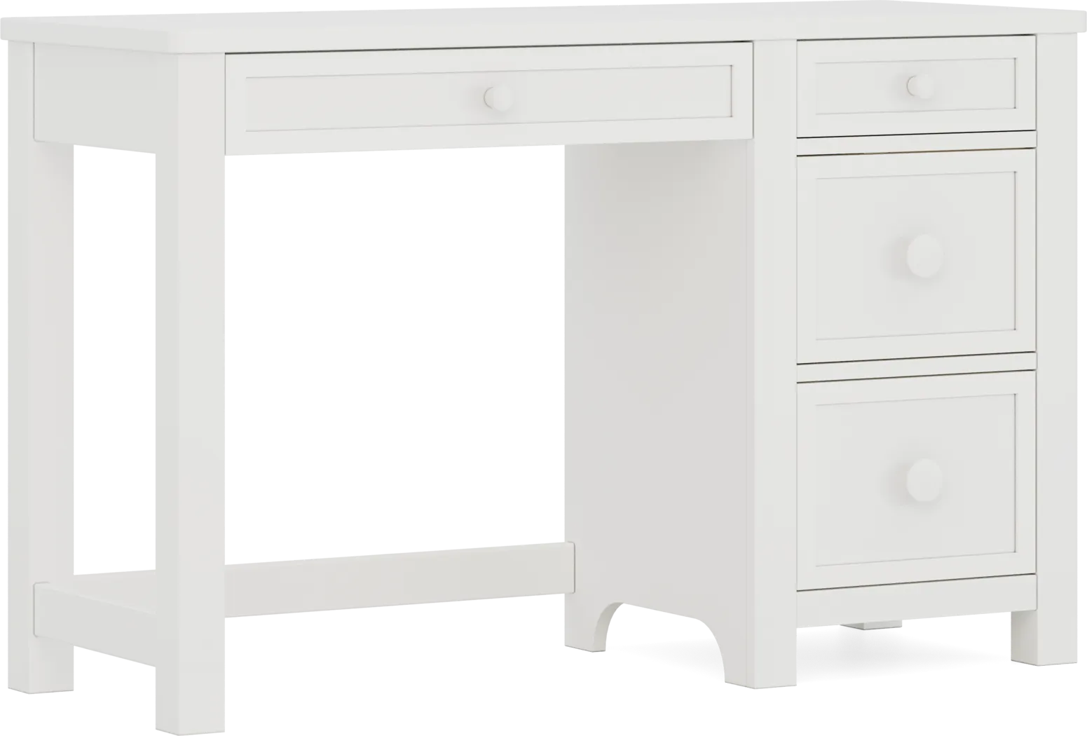 Kids Studious White Desk - Thumbnail - Image 2