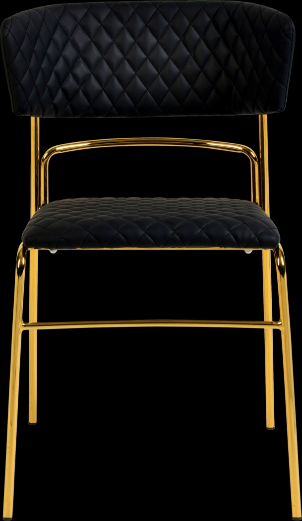 Stull Black Dining Chair, Set of 2 - Thumbnail - Image 3