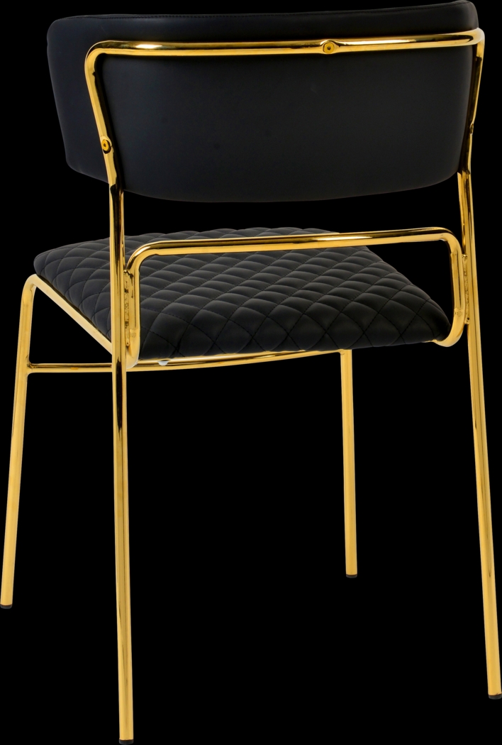 Stull Black Dining Chair, Set of 2 - Thumbnail - Image 5