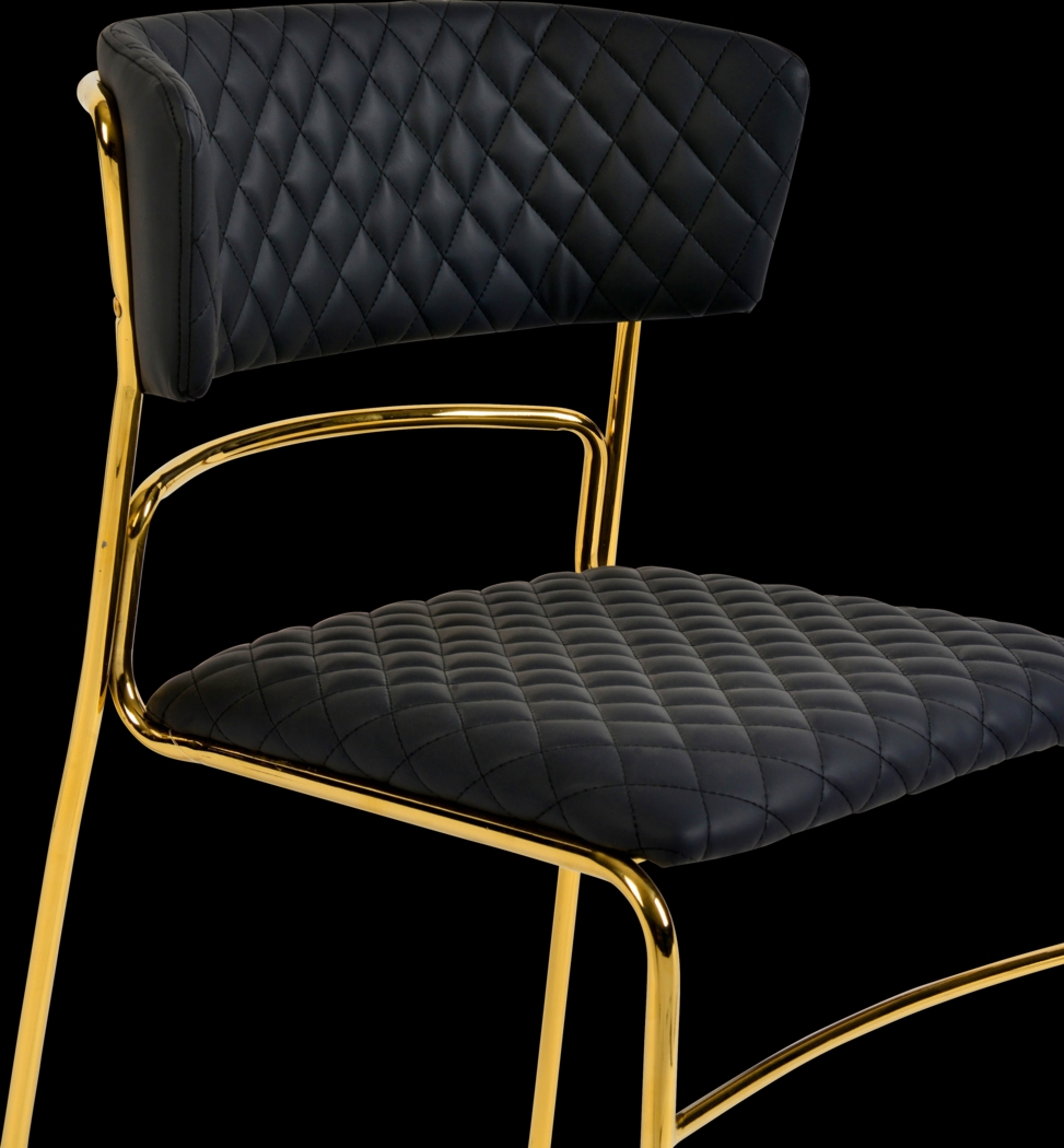 Stull Black Dining Chair, Set of 2 - Thumbnail - Image 6