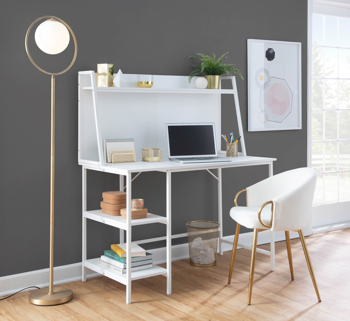 Stumberg I White Dining Chair, Set of 2 - Thumbnail - Image 5