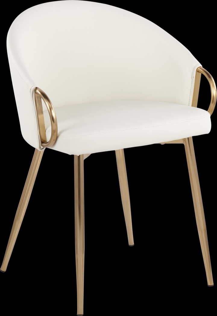 Stumberg I White Dining Chair, Set of 2 - Thumbnail - Image 6