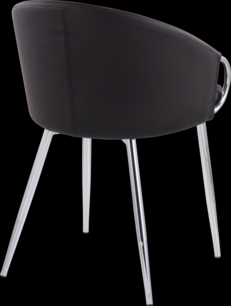 Stumberg II Black Dining Chair, Set of 2 - Thumbnail - Image 8