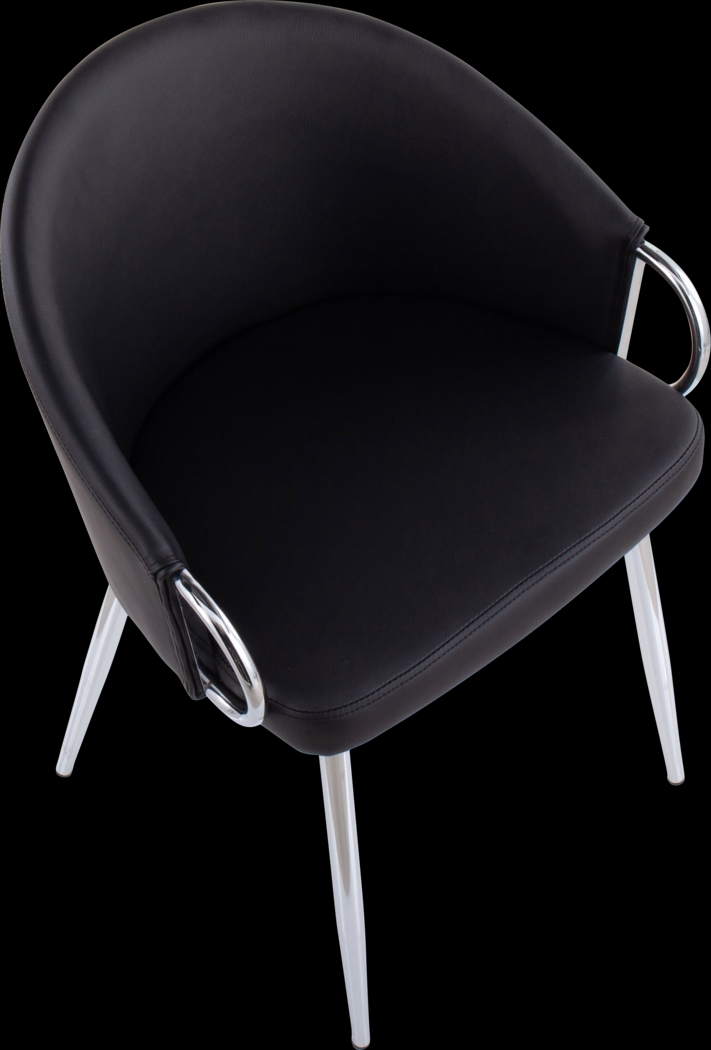 Stumberg II Black Dining Chair, Set of 2 - Thumbnail - Image 10