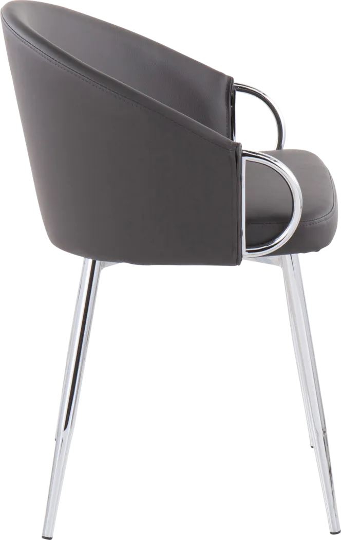 Stumberg II Gray Dining Chair, Set of 2 - Thumbnail - Image 8