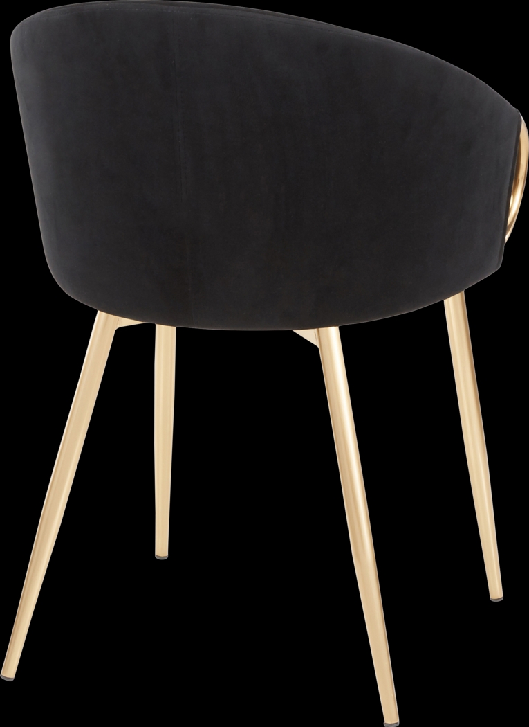 Stumberg III Black Dining Chair, Set of 2 - Thumbnail - Image 11