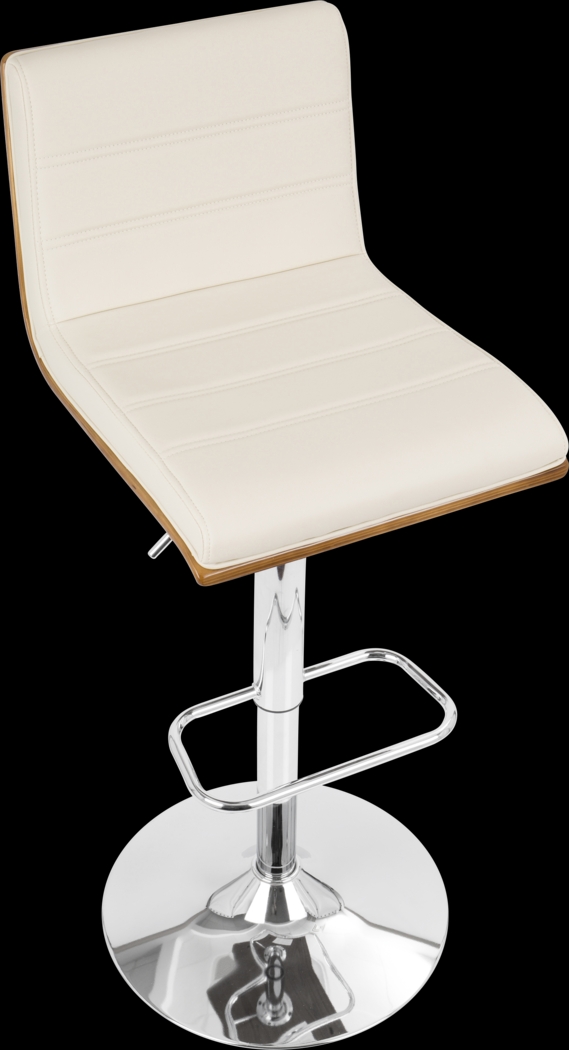 Sturfield Cream Adjustable Barstool, Set of 2 - Thumbnail - Image 4