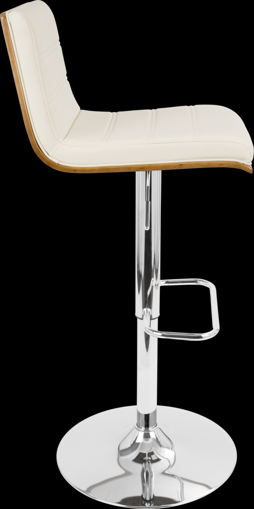 Sturfield Cream Adjustable Barstool, Set of 2 - Thumbnail - Image 9