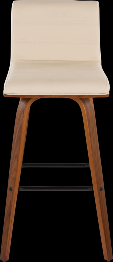 Sturfield II Cream Swivel Barstool, Set of 2 - Thumbnail - Image 4