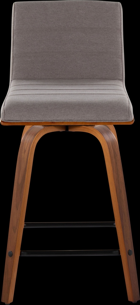 Sturfield II Gray Swivel Counter Height Stool, Set of 2 - Thumbnail - Image 4