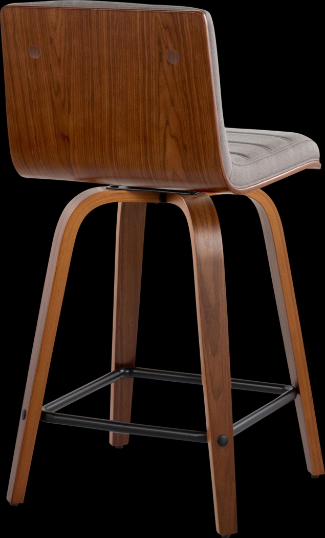 Sturfield II Gray Swivel Counter Height Stool, Set of 2 - Thumbnail - Image 6