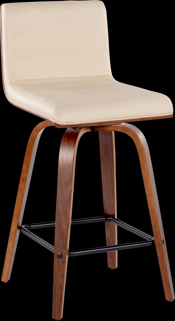 Sturfield III Cream Swivel Counter Height Stool, Set of 2 - Thumbnail - Image 3