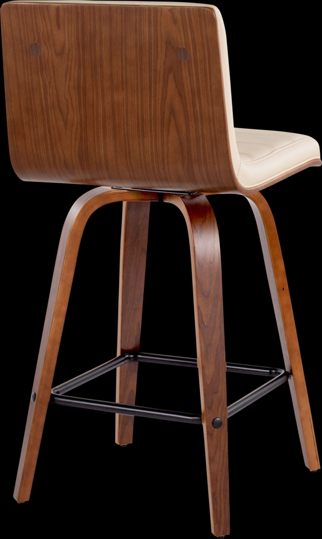 Sturfield III Cream Swivel Counter Height Stool, Set of 2 - Thumbnail - Image 6