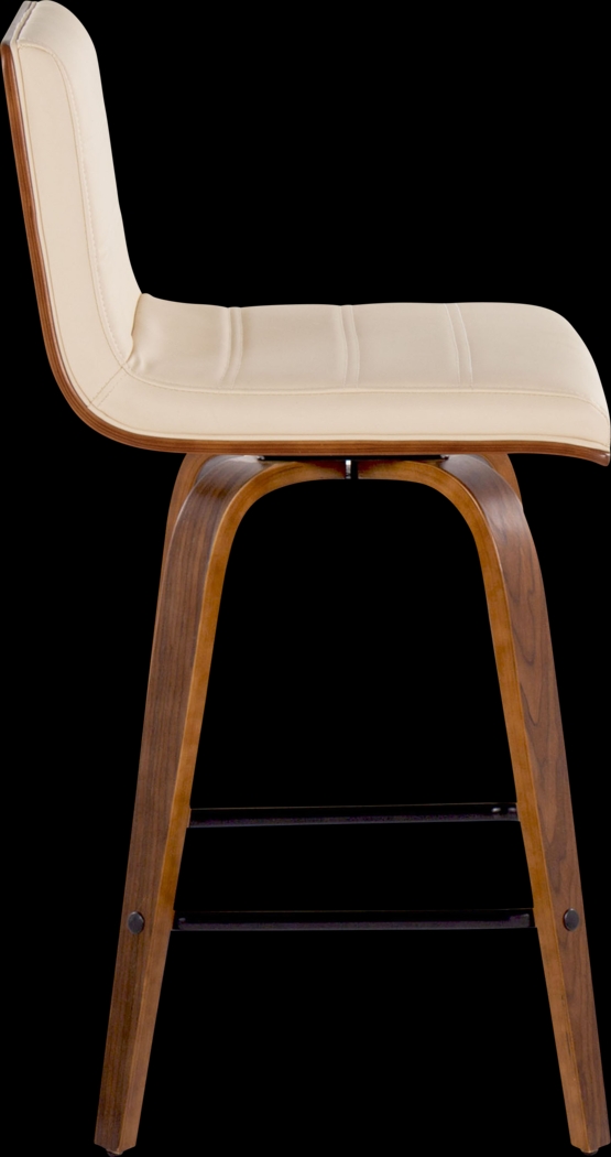 Sturfield III Cream Swivel Counter Height Stool, Set of 2 - Thumbnail - Image 7