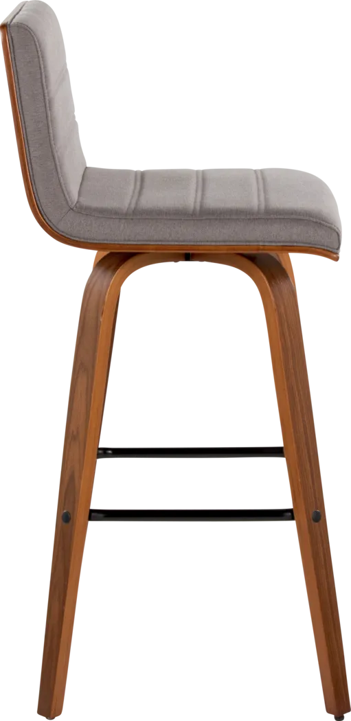 Sturfield III Gray Swivel Barstool, Set of 2 - Thumbnail - Image 7