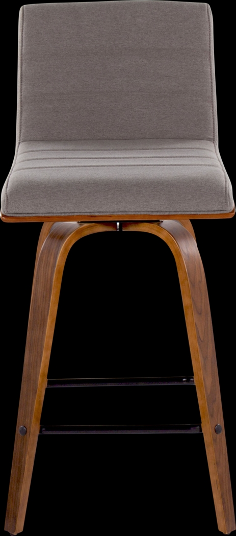 Sturfield III Gray Swivel Counter Height Stool, Set of 2 - Thumbnail - Image 4