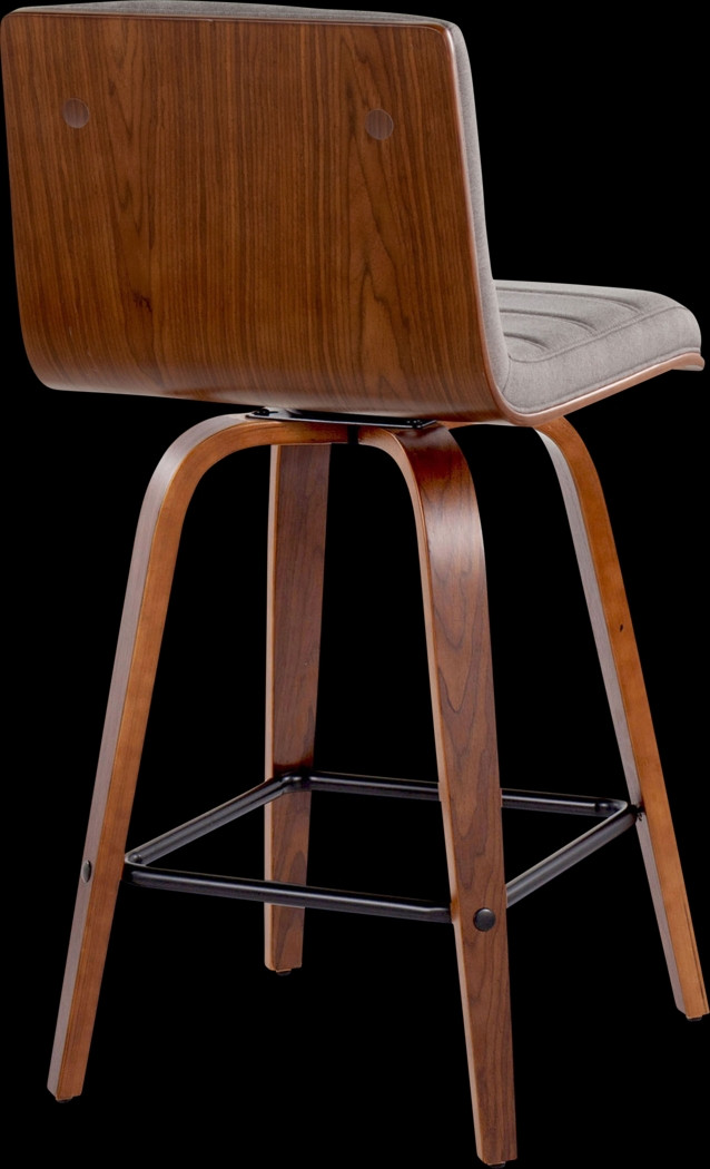 Sturfield III Gray Swivel Counter Height Stool, Set of 2 - Thumbnail - Image 6