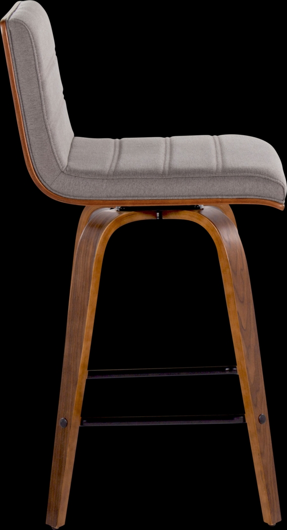 Sturfield III Gray Swivel Counter Height Stool, Set of 2 - Thumbnail - Image 7