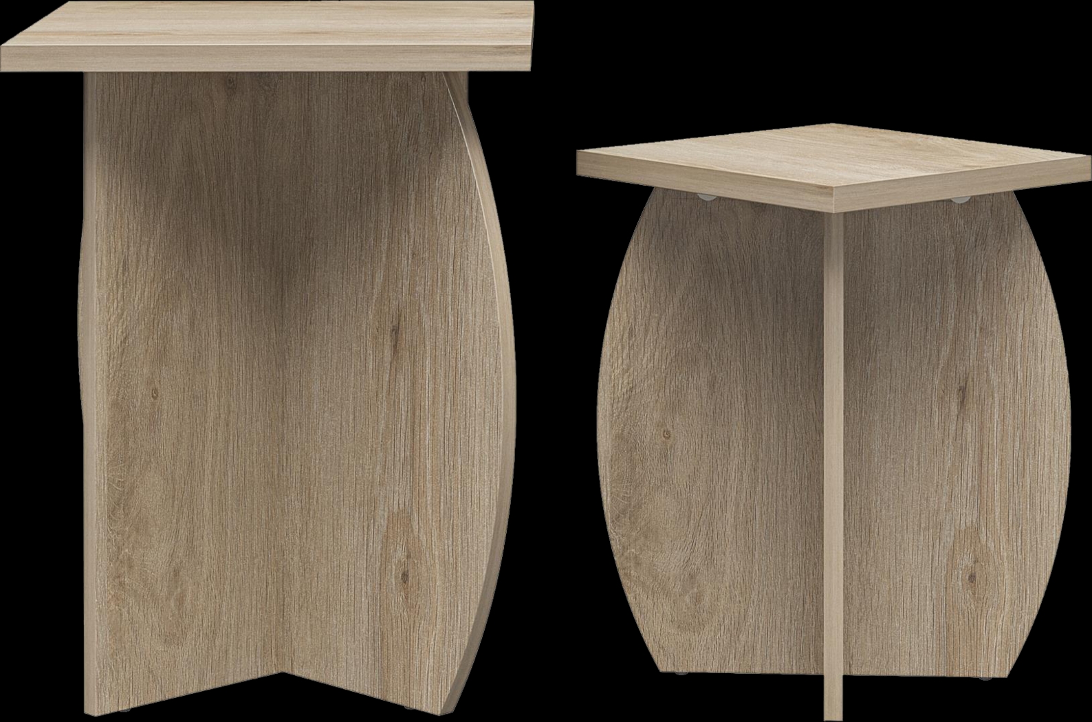 Sturgreen Oak Nesting End Table, Set of 2 - Thumbnail - Image 6