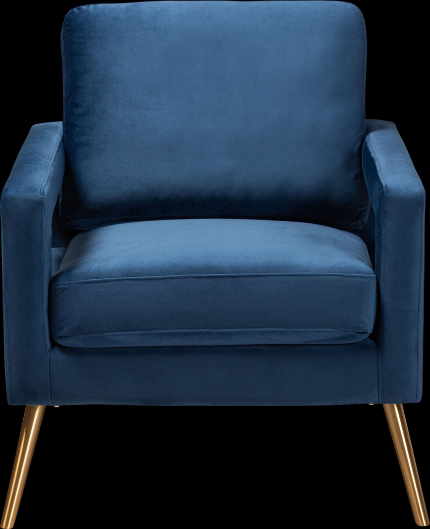 Sugarberry Blue Accent Chair - Thumbnail - Image 2