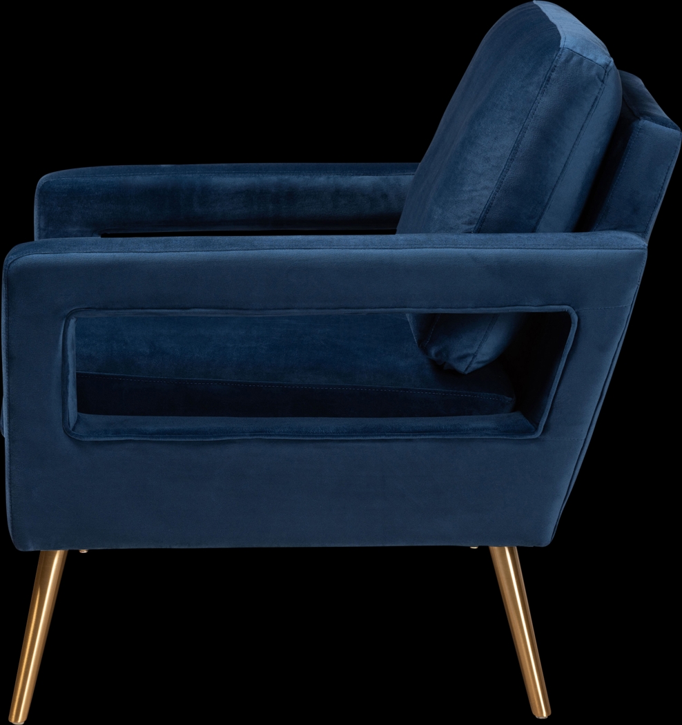 Sugarberry Blue Accent Chair - Thumbnail - Image 3