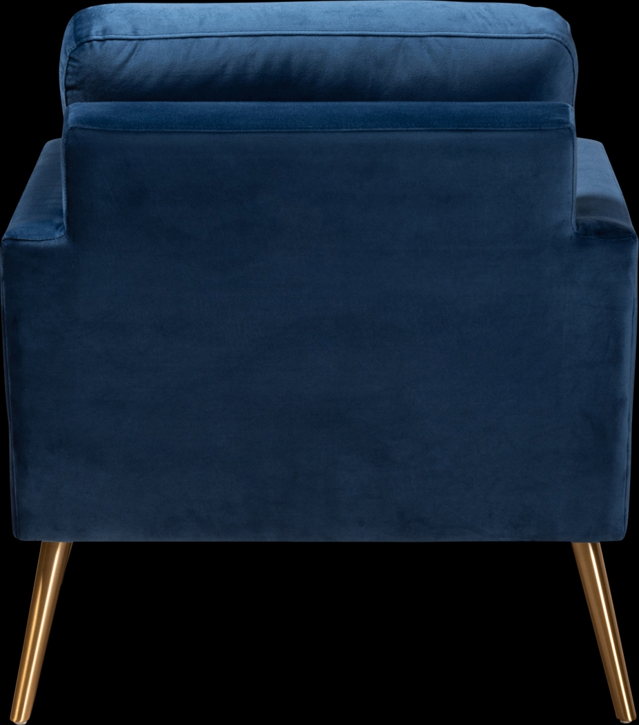 Sugarberry Blue Accent Chair - Thumbnail - Image 4
