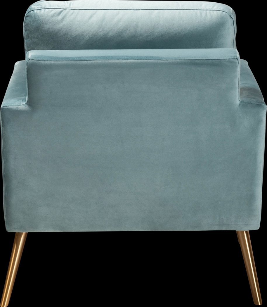 Sugarberry Light Blue Accent Chair - Thumbnail - Image 4