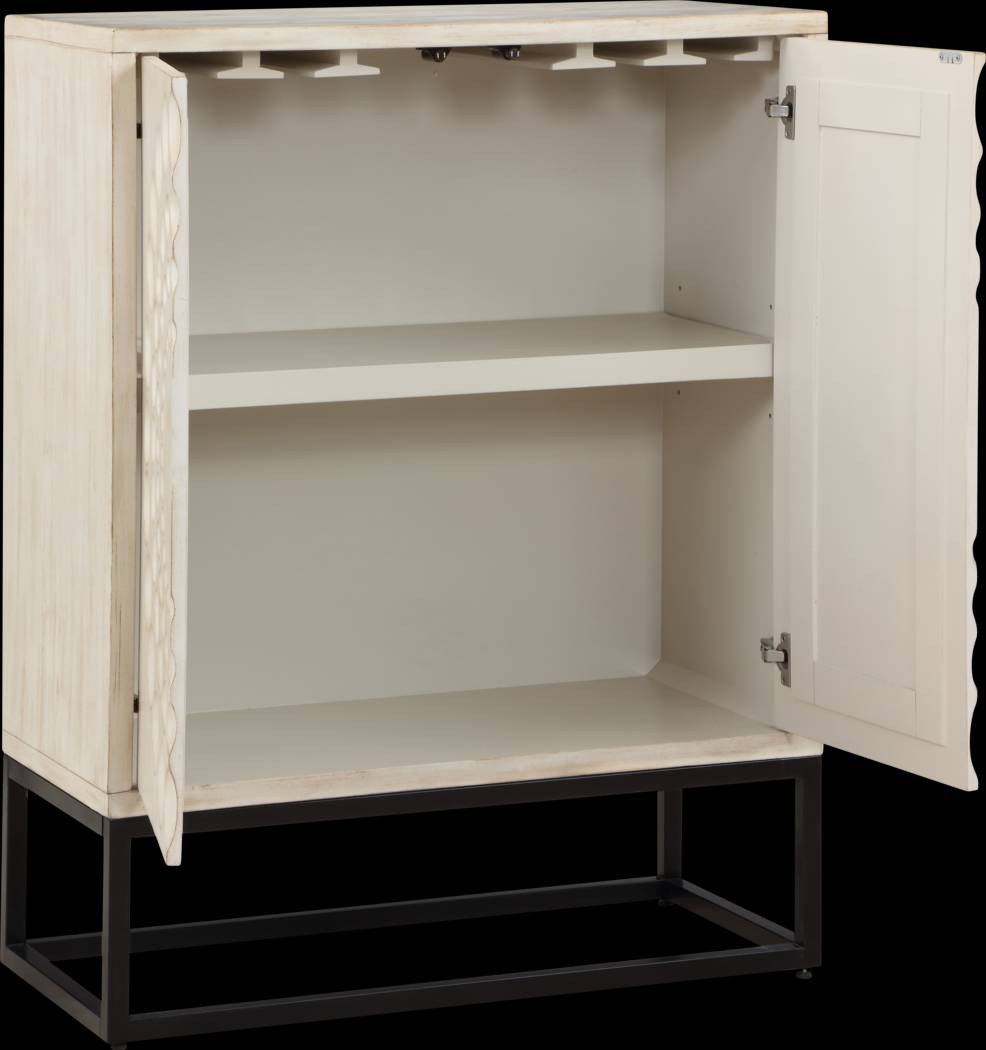 Sugden Cream Bar Cabinet - Thumbnail - Image 4