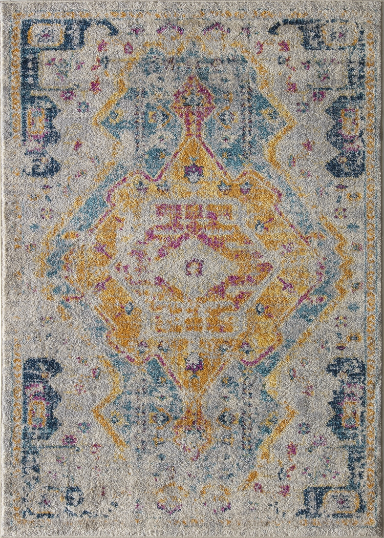 Suhana Light Blue 8' x 10' Rug - Thumbnail - Image 1