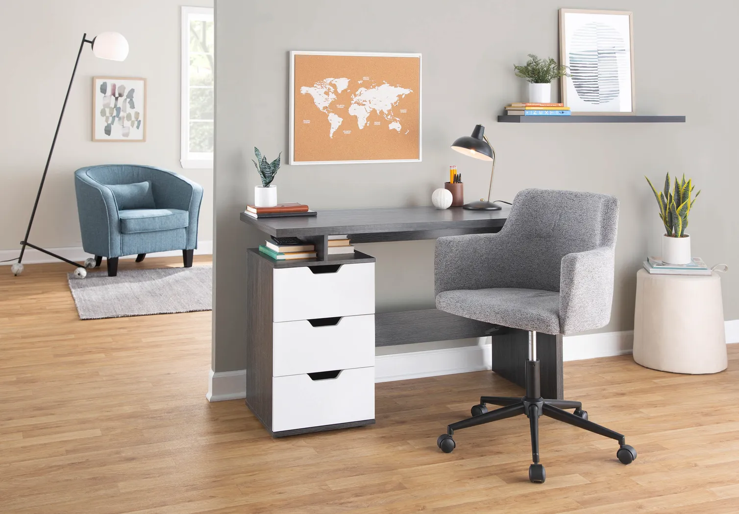 Sulgrave Charcoal Desk - Thumbnail - Image 11