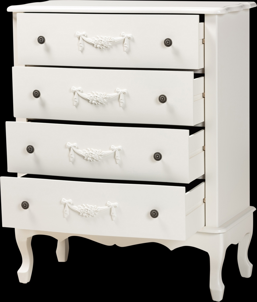 Sullen White Accent Cabinet - Thumbnail - Image 2