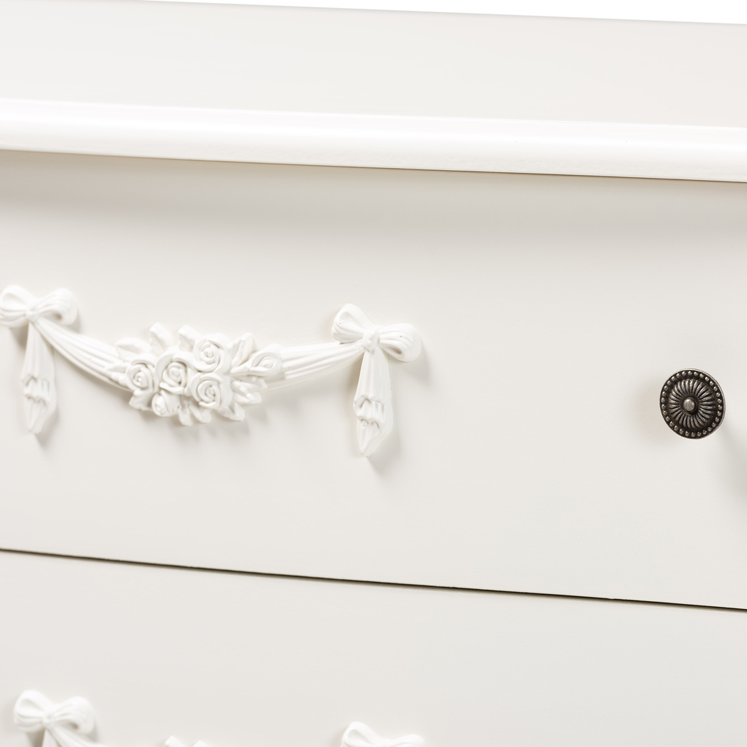 Sullen White Accent Cabinet - Thumbnail - Image 5