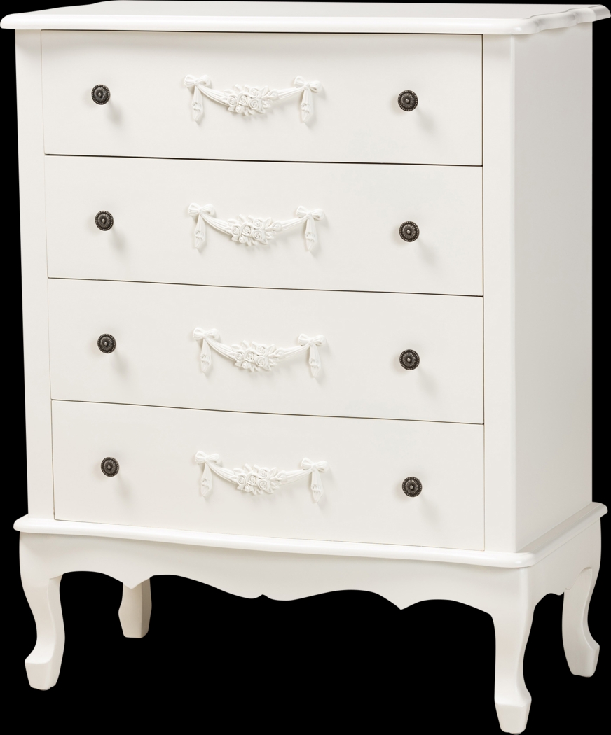 Sullen White Accent Cabinet - Thumbnail - Image 1