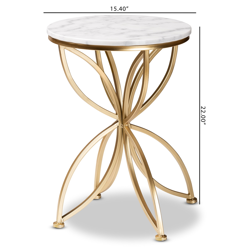 Sullenger Gold End Table - Thumbnail - Image 8
