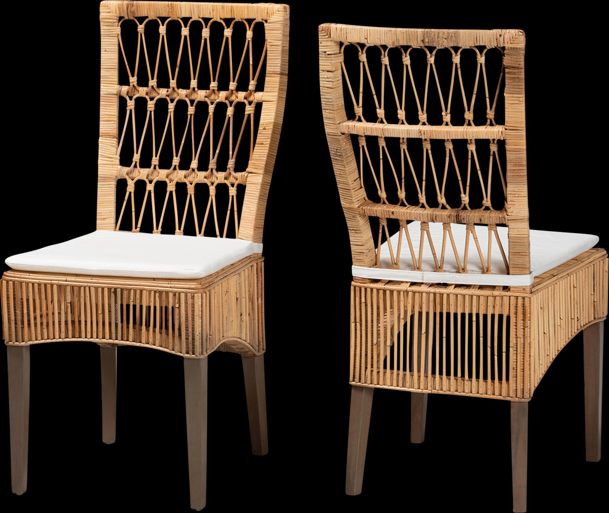 Sullnera Brown Side Chair, Set of 2 - Thumbnail - Image 1