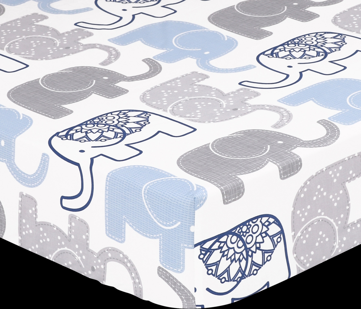 Sully Blue 3 Pc Baby Bedding Set - Thumbnail - Image 3