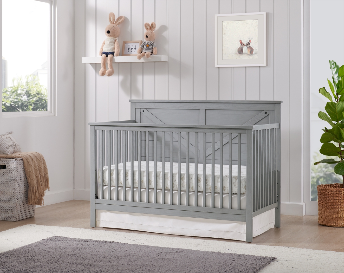 Sulon Gray Convertible Crib - Thumbnail - Image 2