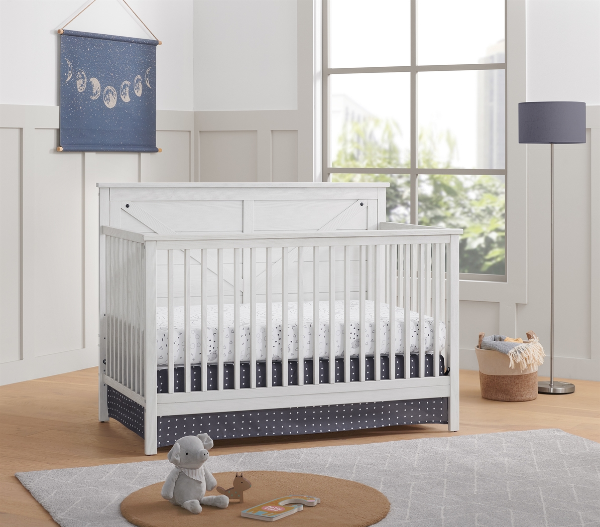 Sulon White Convertible Crib - Thumbnail - Image 2