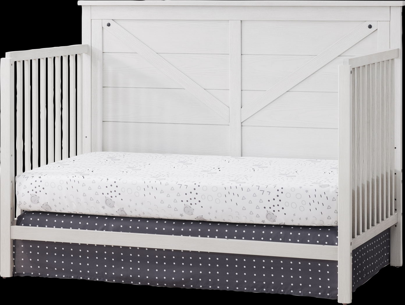 Sulon White Convertible Crib - Thumbnail - Image 7